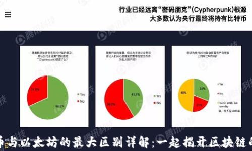 
比特币与以太坊的最大区别详解：一起揭开区块链的奥秘