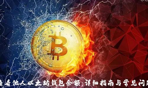 
如何查看他人以太坊钱包余额：详细指南与常见问题解答